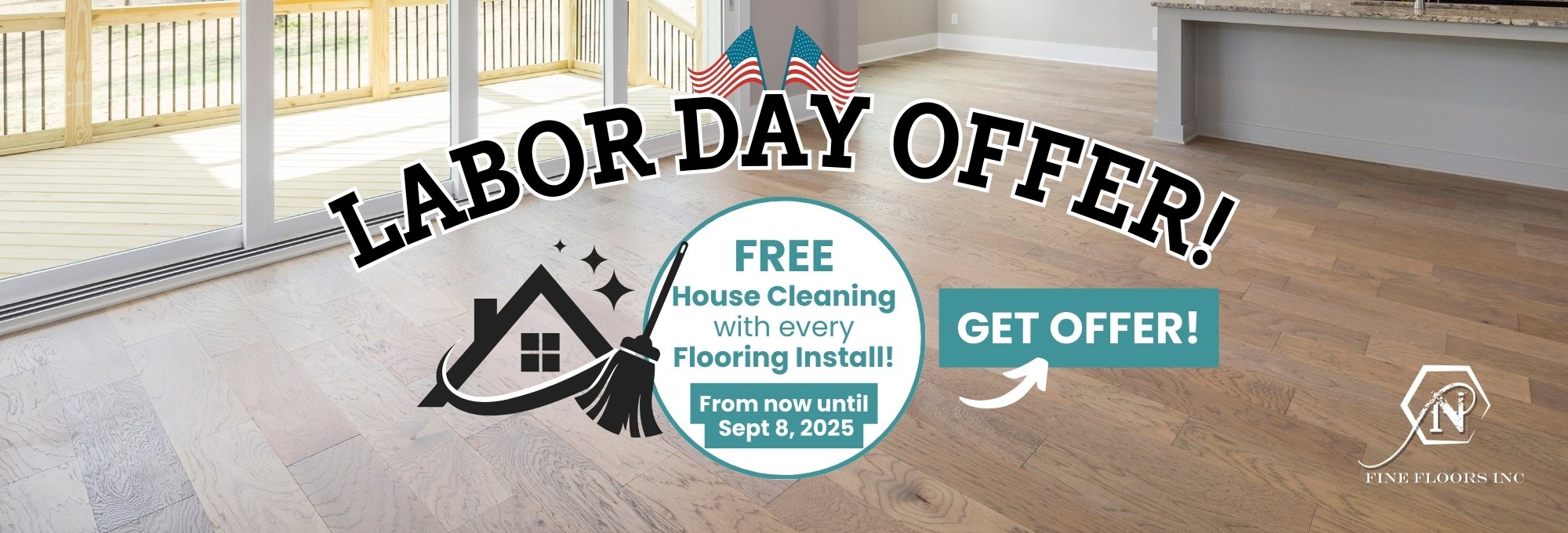 Nielson Fine Floors Servicing Lincoln CA Labor Day Sale on now
